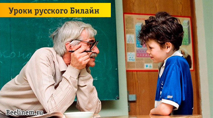 Услуга Уроки русского языка